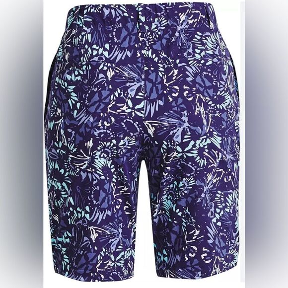 NWT Under Armour Women's 9” Links Printed Golf Shorts (4) - Picture 2 of 8